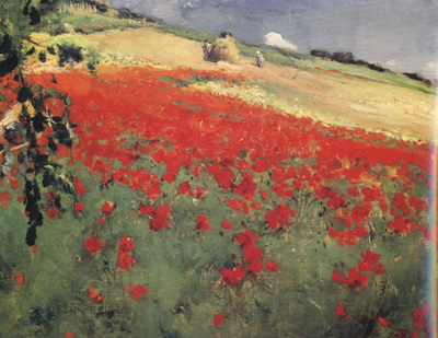 William blair bruce Landscape with Poppies (nn02)